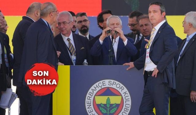 Fenerbahçe’de kongre başladığı gibi bitti: Yeni başkan, yeniden Ali Koç