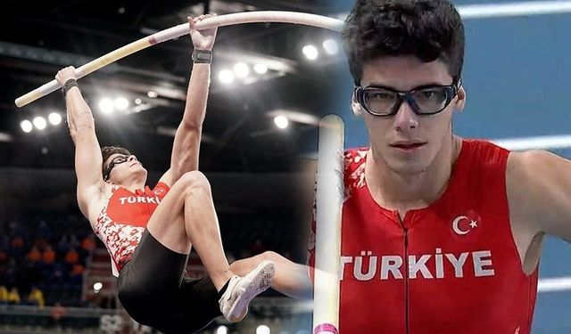 Türkiye atletizm tarihinde bir ilk! Sırıkla atlamada ilk madalya