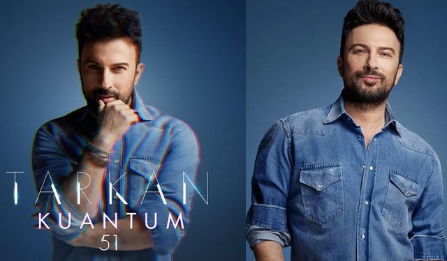 Megastar Tarkan şov yaptı! Yeni albüm "Kuantum 51" yayında