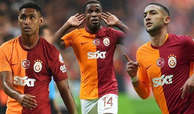 Galatasaray'ın oyuncuları; Ziyech, Zaha ve Tete'ye ilgi yağmuru!