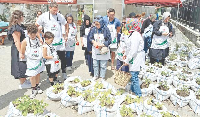 Atalık tohumlar Ayvansaray Bahçe'de hayat buldu