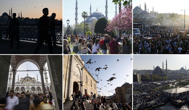 İstanbul yılın ilk 4 ayında 5,2 milyon yabancı turist ağırladı