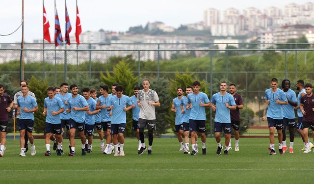 Trabzonspor, yeni sezon hazırlıklarına başladı