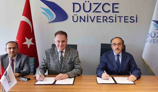 Düzce Üniversitesi Gürcistan ile iş birliği protokolü imzaladı