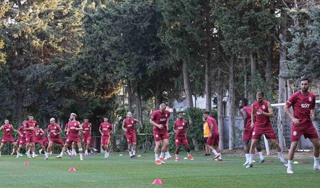 Galatasaray yeni sezon hazırlıklarını sürdürdü