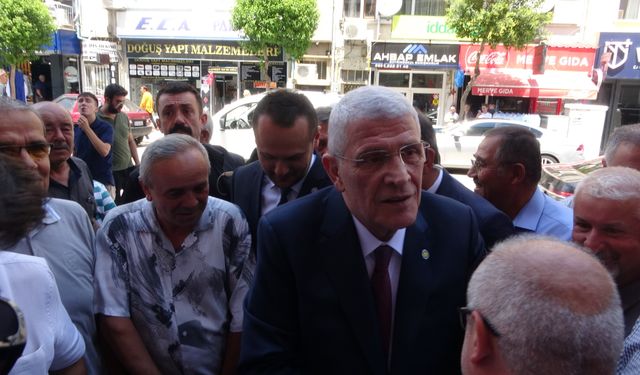 İYİ Parti Genel Başkanı Dervişoğlu: "Bize çanta değil, gönül lazım"