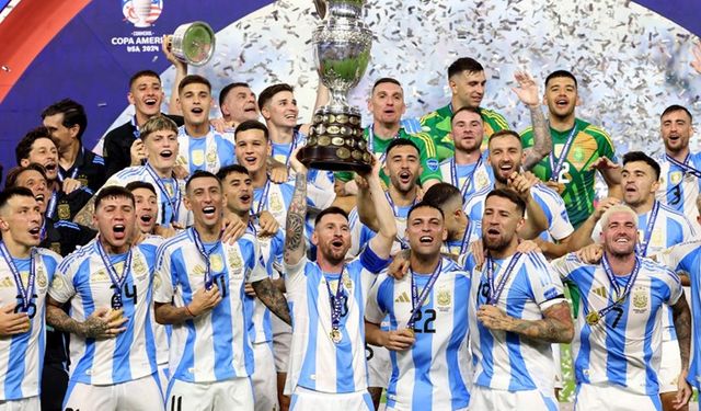 Copa America'da şampiyon Arjantin!