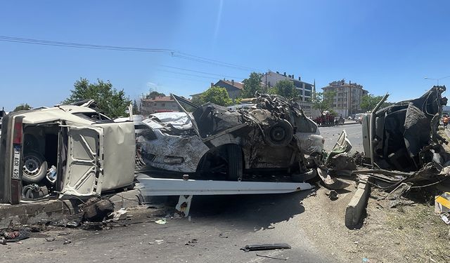 Bolu'da zincirleme kaza: Can pazarı yaşandı!