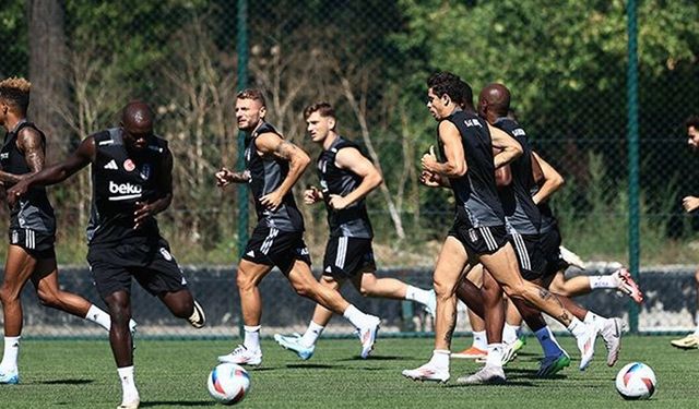 Beşiktaş’ta Galatasaray maçı hazırlıkları başladı