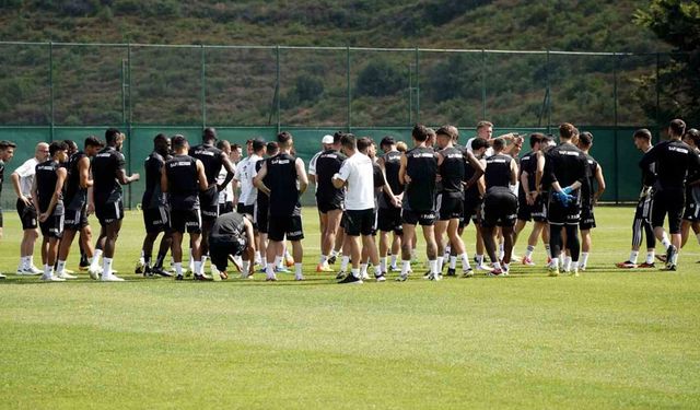 Beşiktaş'ta yeni sezon hazırlıkları tam gaz sürüyor