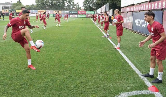 Galatasaray günü çift antrenmanla tamamladı