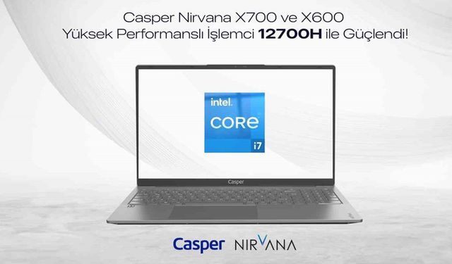 Casper Nirvana x700 ve x600 ıntel “H” serisi işlemcilerle yenilendi