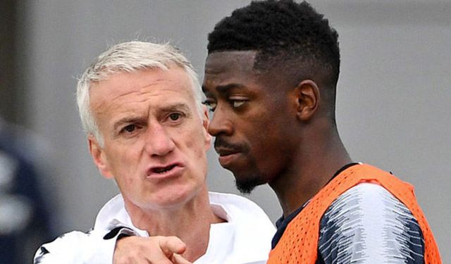 Ousmane Dembele, Deschamps'a destek verdi