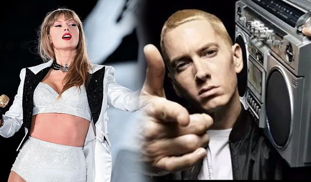 Eminem, Taylor Swift’i tahtından ederek zirveye yerleşti