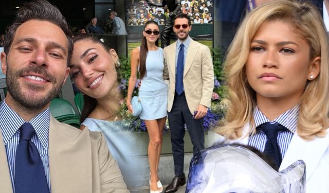 Hakan Sabancı ve Zendaya Wimbledon'da pişti oldu: Sosyal medyanın diline düştü!