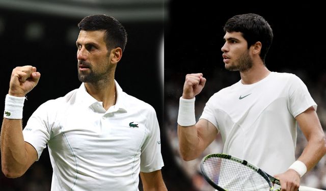 Wimbledon'da finalin adı: Djokovic - Alcaraz