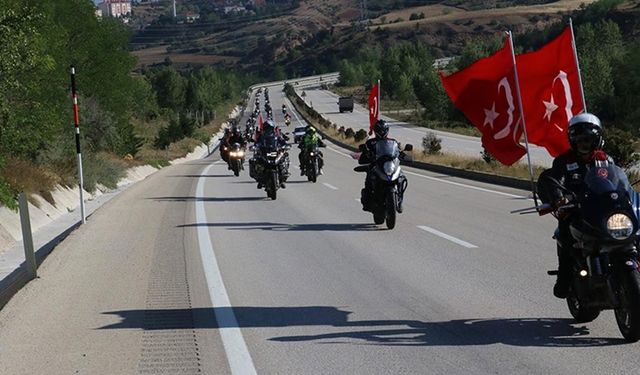 "İnebolu'dan Ankara'ya İstiklal Sürüşü" ikinci gününde devam ediyor