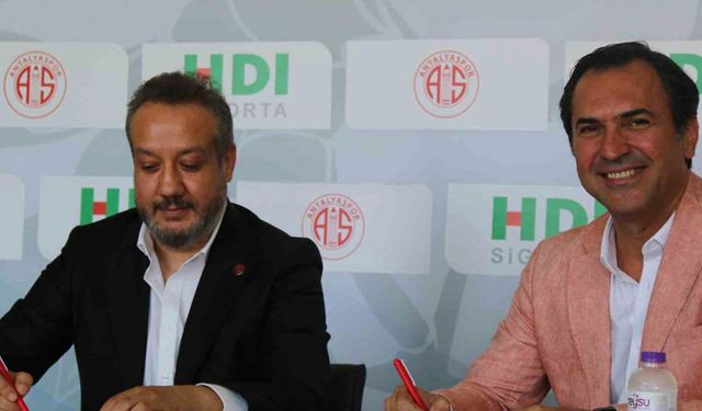 Antalyaspor’dan sponsorluk anlaşması