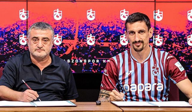 Trabzonspor, Karadağlı savunma oyuncusu Stefan Savic ile 3 yıllık anlaşma sağladı