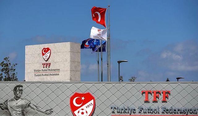 Türkiye Futbol Federasyonundan açıklama