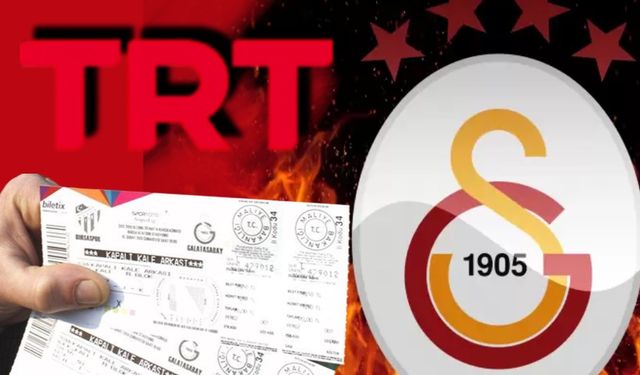 Galatasaray'daki vurgun iddialarında TRT skandalı: Resmi hesaptan karaborsa bilet sattılar!