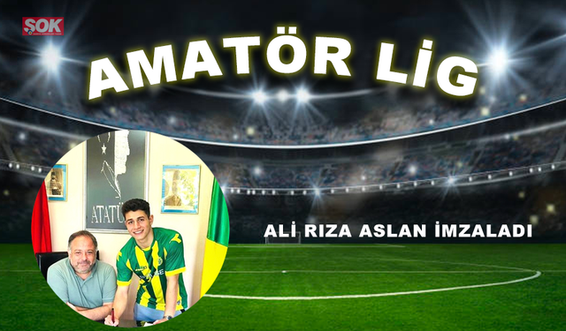 Ali Rıza Aslan imzaladı