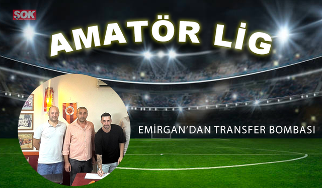 Emirgan’dan transfer bombası