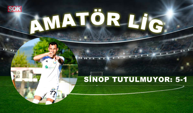 Sinop tutulmuyor: 5-1