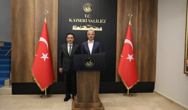 Bakan Uraloğlu'ndan Kayseri Valiliği'ne ziyaret