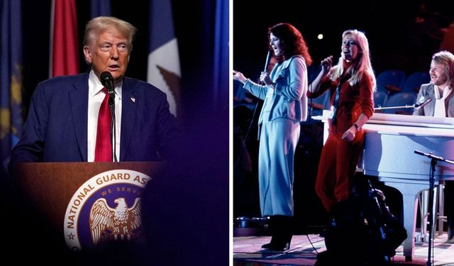 ABBA'dan Trump'a: Şu müziği kapatın!