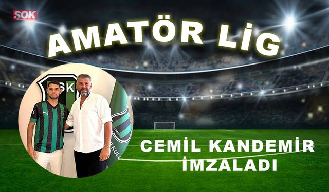 Cemil Kandemir imzaladı