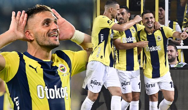 Fenerbahçe, Alanyaspor'u kaptanlarıyla devirdi