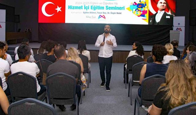 Öğretmenlere ’etkili öğrenme ortamı’ anlatıldı