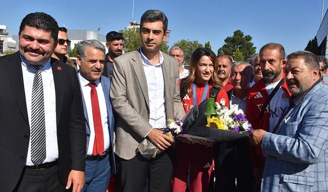 Olimpiyat ikincisi Hatice Akbaş, memleketi Malatya'da