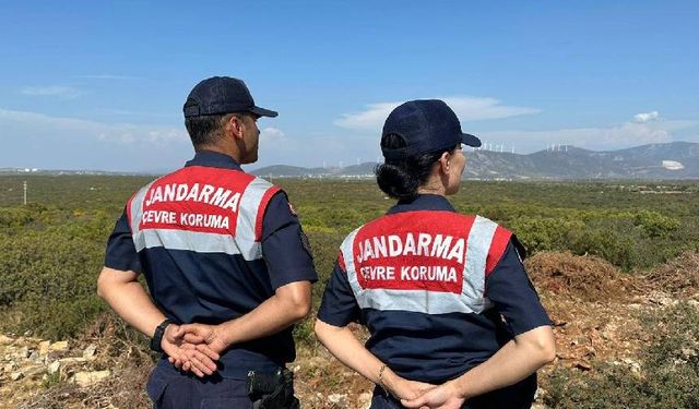 Bafa Gölü koruma altında! jandarma'dan yoğun denetim