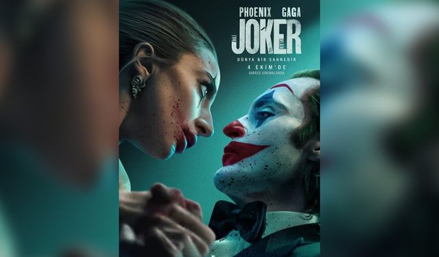 Lady Gaga'lı Joker devam filminden İlk afiş yayınlandı!