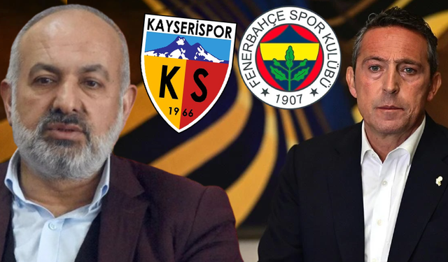 Kayserispor Başkanı, 'Fenerbahçe yüzünden' diyerek istifa etti