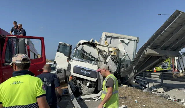 Kuzey Marmara Otoyolu'nda ölümlü kaza