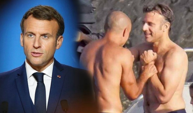 Macron'a kurulan kumpas ellerinde patladı