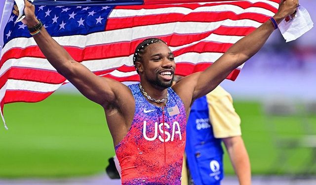 Atletizm erkekler 100 metrede ABD'li Noah Lyles altın madalya elde etti