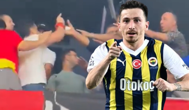 Göztepe - Fenerbahçe maçında bir skandal daha! Mert Hakan Yandaş, saldırıya uğradı