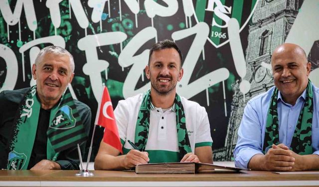 Kocaelispor, Mijo Caktas ile 2 yıllık sözleşme imzaladı