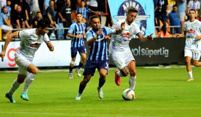 Çaykur Rizespor, Adana'dan 3 puanla dönüyor