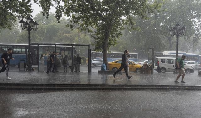 Ankara, Çankırı ve Kırıkkale için gök gürültülü sağanak uyarısı