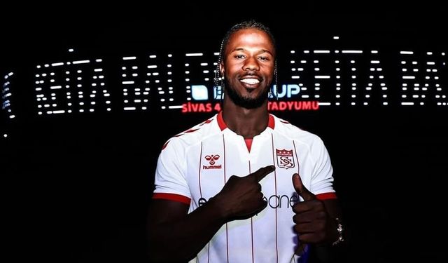 Keita Balde resmen Sivasspor’da