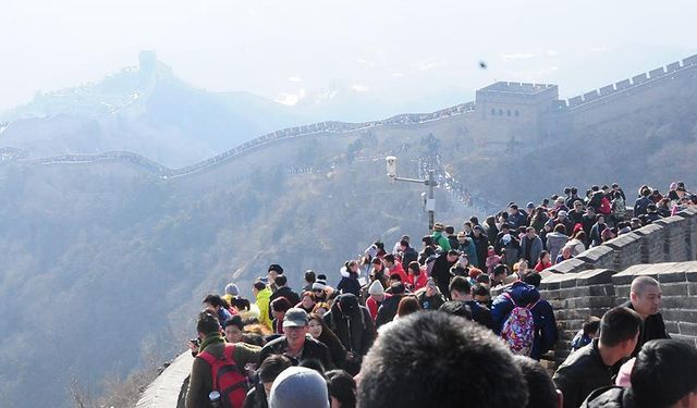 Çin Seddi'ne yiyecek-içecek siparişi verebilirsiniz!