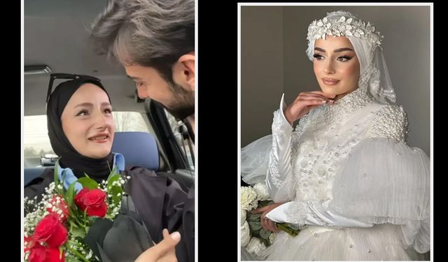 TikTok'ta “Amin” sözüyle ünlü olan Gizem Yıldız evlendi