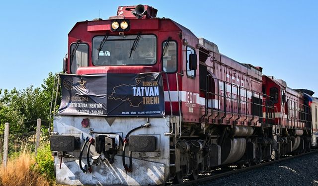 Gençlerin Turistik Tatvan Treni ile 1262 kilometrelik Anadolu keşfi