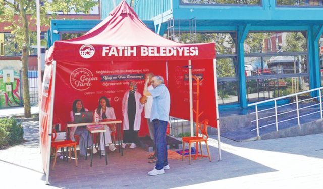 Gezen tartı ile ücretsiz vücut analizi ve danışmanlık