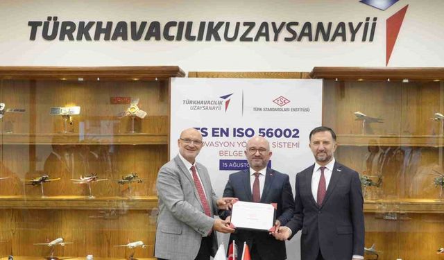 TUSAŞ'tan büyük başarı: TSE İnovasyon Yönetim Sistemi belgesi alan ilk milli kuruluş